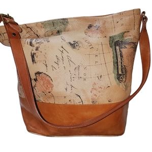 FURLA LEATHER SHOULDER BAG